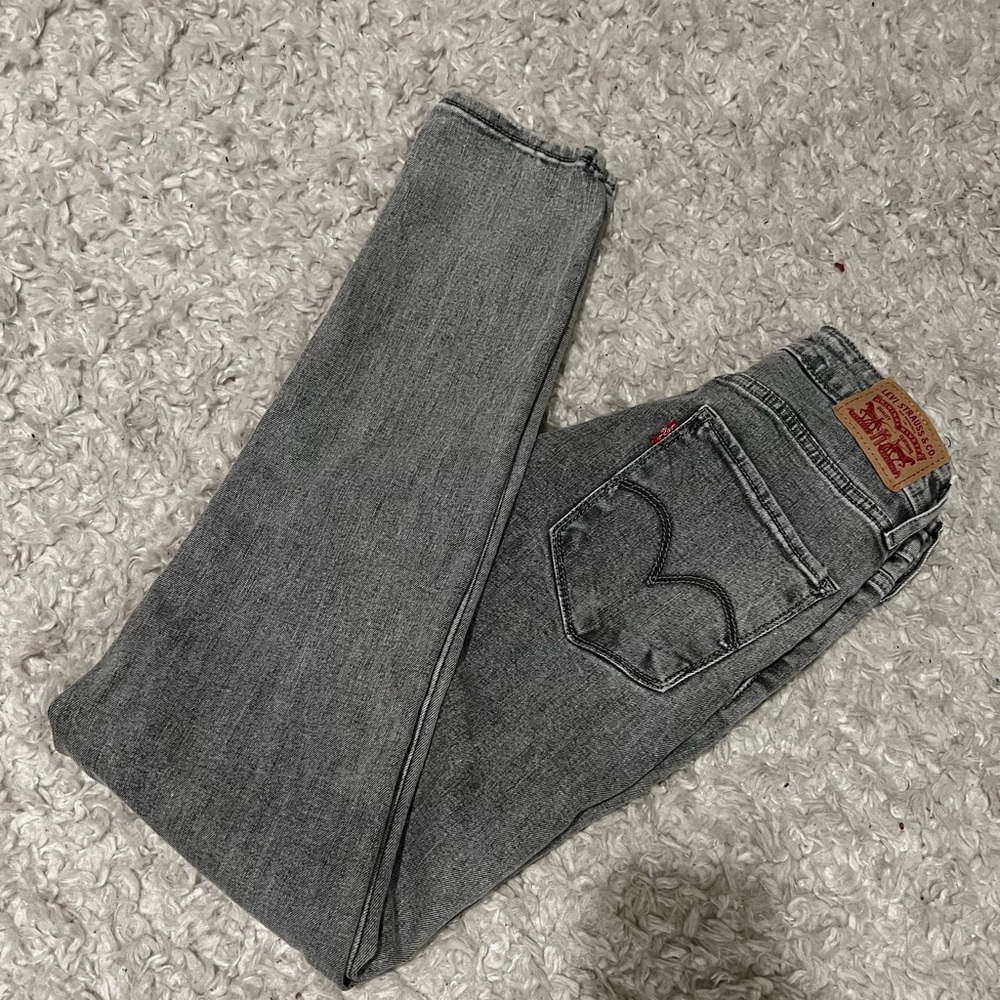 LEVIS 721 high rise skinny jeans
